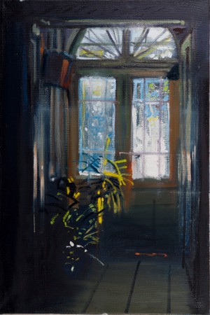 Kispesti szoba 60x40cm olaj vászon